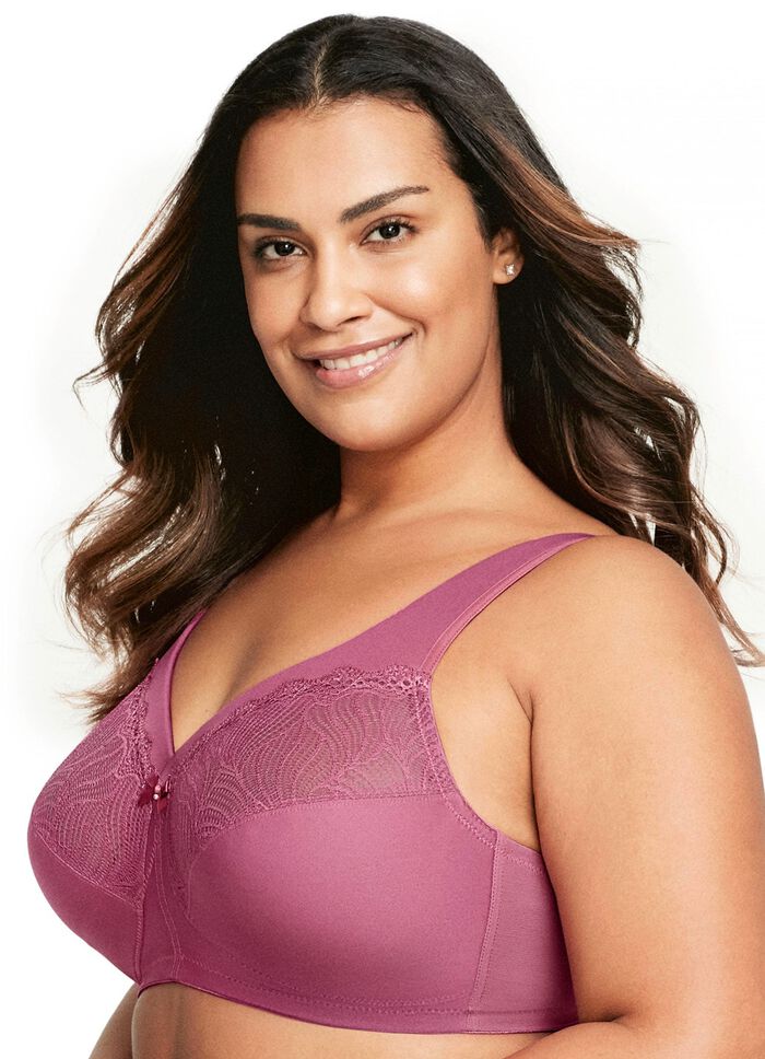 Glamorise St&uuml;tz-BH mit Spitze 