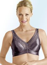 Swegmark of Sweden Zweierpack  BH mit elastischen Spitzeneinsätzen am Décolleté 1X SAND, 1X MAUVE
