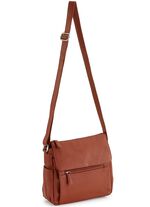 Laurina, Tasche, Damen, mit verstellbarem Umh&auml;ngeriemen MARONE