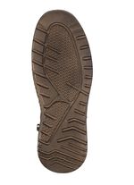 Slipper mit luftigen Durchbr&uuml;chen MARONE-BLAU