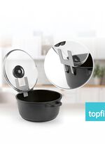 Topfdeckelhalter &laquo;Topfi&raquo; aus Edelstahl 