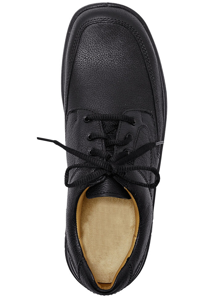 GINO GALANTE, klassische Herren-Schnürschuhe, mit herausnehmbarem Fussbett SCHWARZ