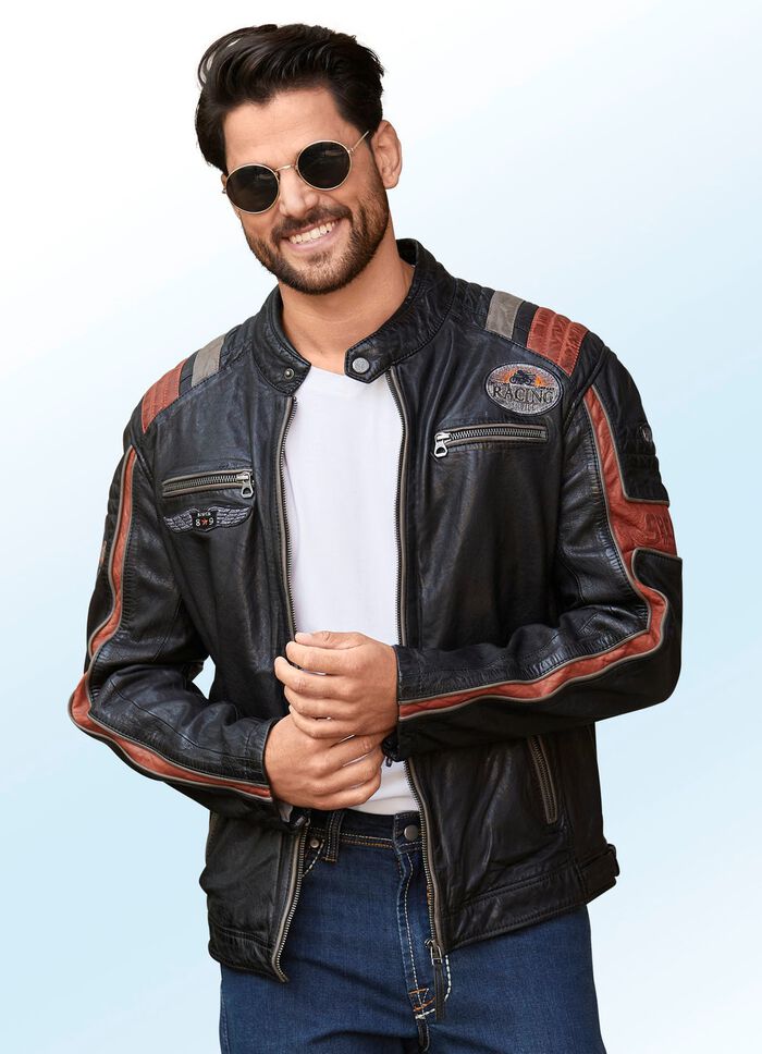 Lederkurzjacke von &laquo;Gipsy&raquo; 