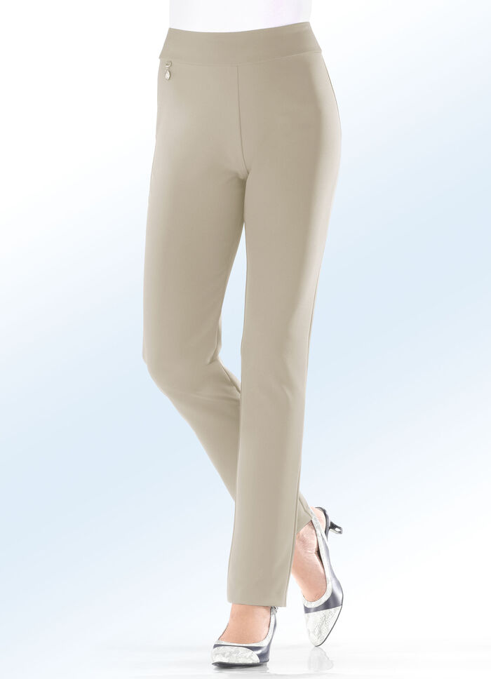 Hose mit eingearbeitetem Shaping-Einsatz BEIGE
