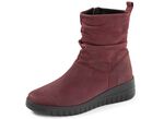 ELENA EDEN, bequeme Damen-Stiefeletten, Weite H, mit herausnehmbarem Fussbett BORDEAUX
