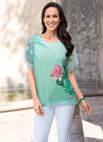 Tunika mit Floraldruck 