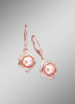 Ohrringe mit S&uuml;sswasser-Zuchtperle 