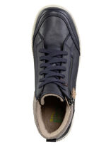 ELENA EDEN, bequeme Damen-Boots, Weite H, mit herausnehmbarem Fussbett MARINE