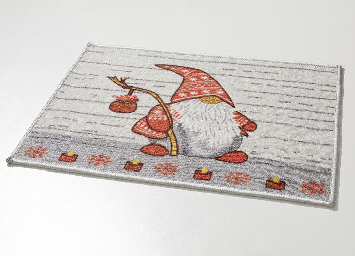 Fussmatte mit rutschfester Rückseite 