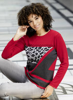 Pullover in Jacquard-Dessin 