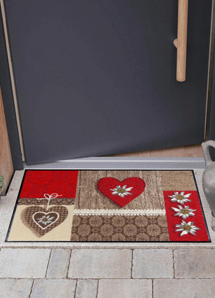 Fussmatte mit rutschhemmender R&uuml;ckseite 