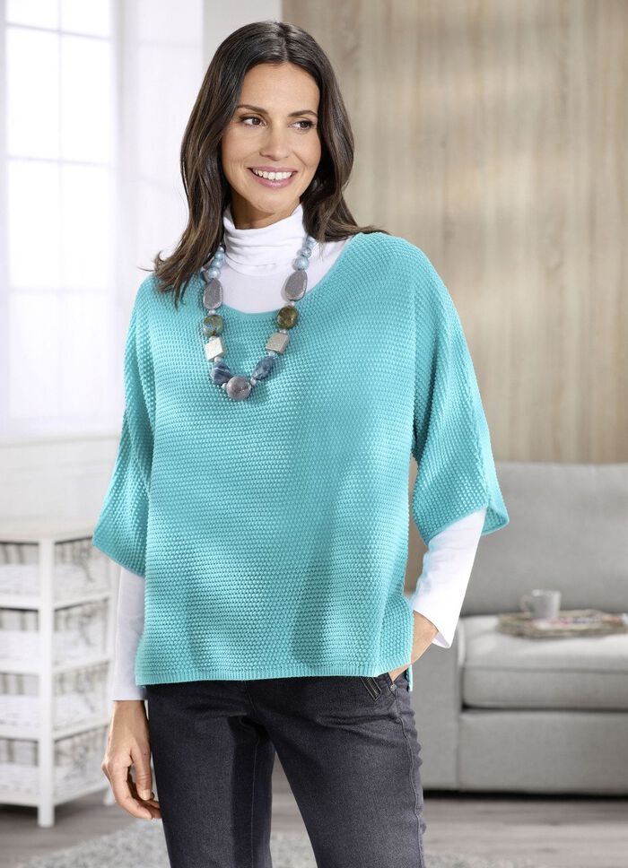 Pulli in weiter Form T&Uuml;RKIS