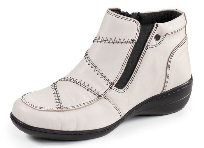 ELENA EDEN, bequeme Damen-Boots, Weite H, mit herausnehmbarem Fussbett 