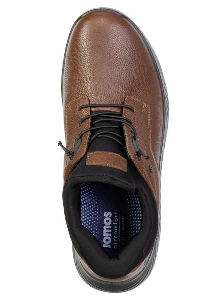 Komfortable Herren-Slipper, Weite H, mit herausnehmbarem Fussbett KASTANIE