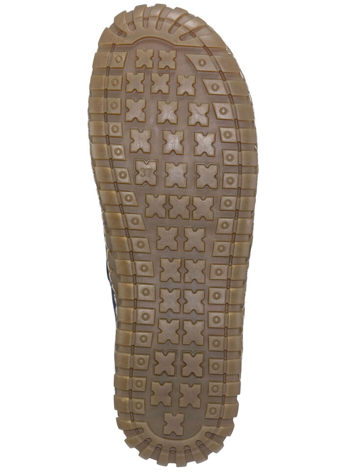 Gemini Schnür-Bootie mit pfiffigen Besätzen BLAU-BUNT