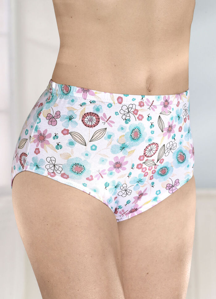 Viererpack Slips mit Gummizug im Bund 