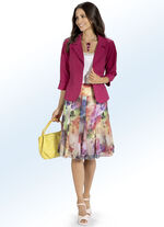 Bahnenrock in aparter Godet-Form 