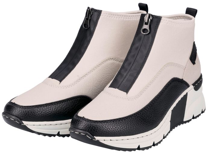 Rieker, stylische Damen-Boots, Weite G, mit Reissverschluss 