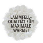 Pl&uuml;sch-Hausschuhe in Wildleder-Optik 