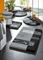 &laquo;GRUND&raquo; Badgarnitur in verschiedenen Farben GRAU