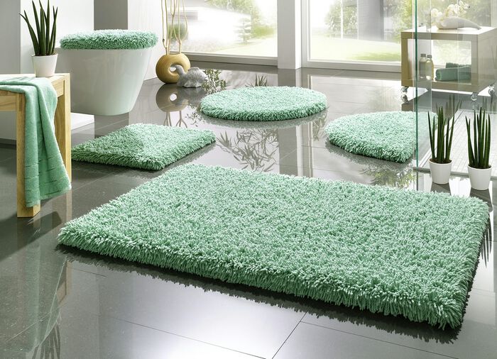 Badgarnitur, f&uuml;r Fussbodenheizung geeignet KARIBIKGR&Uuml;N