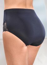 Dreierpack Slips mit Spitzeneins&auml;tzen 