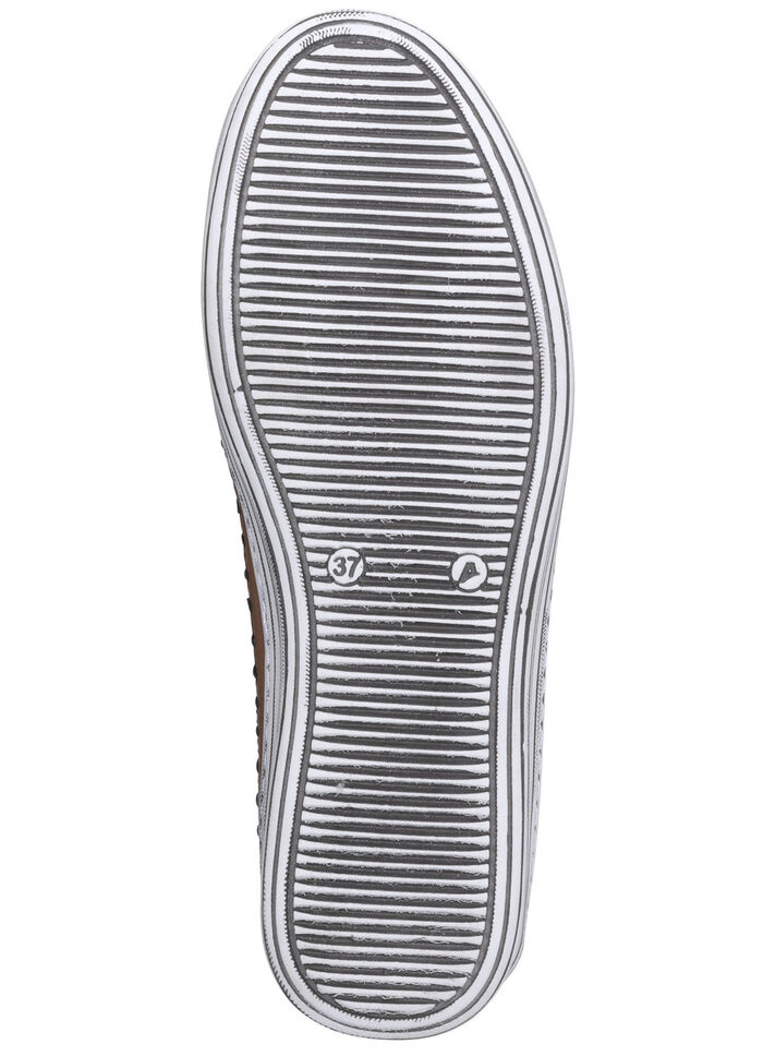 Gemini Bootie aus Rind-Nappaleder mit Zierperforation SCHWARZ-BRAUN