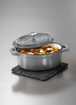 &bdquo;GSW&ldquo; Mini Serviert&ouml;pfchen aus Gusseisen 