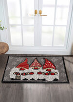 Fussmatte mit Wichtel-Motiv 