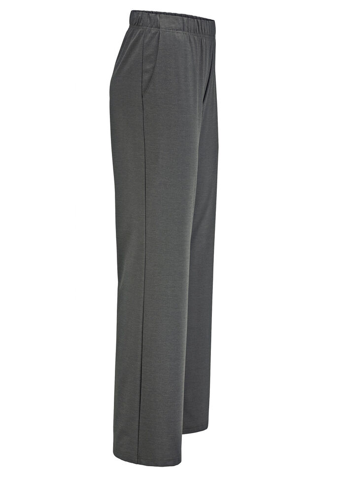 Hose in  modischer Weite  ANTHRAZIT MELIERT