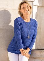 Pullover in Mustermix 