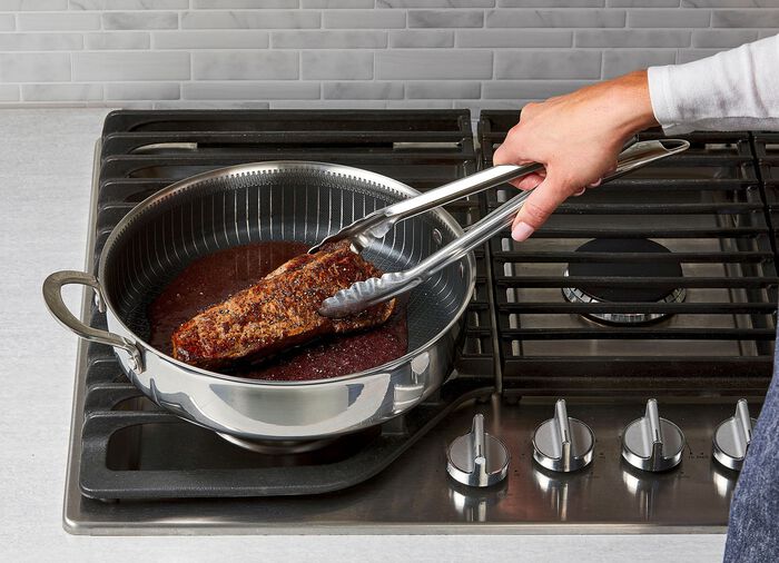 Livington Titan Pan Pfannen und Kocht&ouml;pfe EDELSTAHL