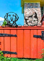 Zaunfigur aus Spezialstahl 