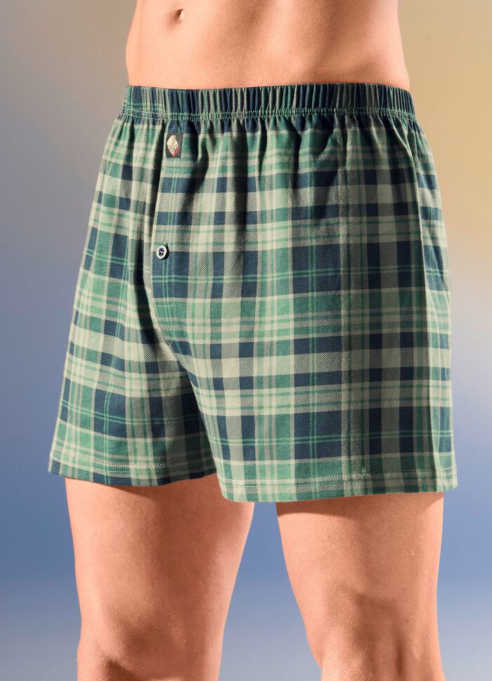 Viererpack Boxershorts mit Dehnbund 