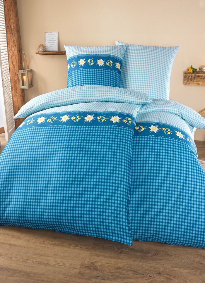 Bettw&auml;sche-Garnitur mit Reissverschluss 