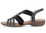 Remonte Riemchen-Sandalen mit Metallschmuck 