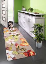 Fussmatte mit rutschhemmender Latex-R&uuml;ckseite  