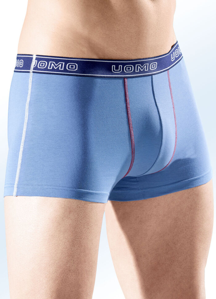 Viererpack Pants mit Kontrastnähten 