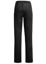 Hose in modischer Weite SCHWARZ