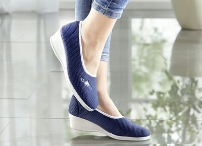 Modische Ballerinas in verschiedenen Farben 