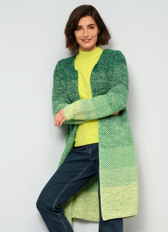 Strickjacke aus reiner Baumwolle 