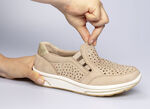 Bequemer Halbschuh mit Soft-Touch-Sohle