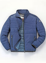 Steppblouson von &laquo;Gate One&raquo; MITTELBLAU