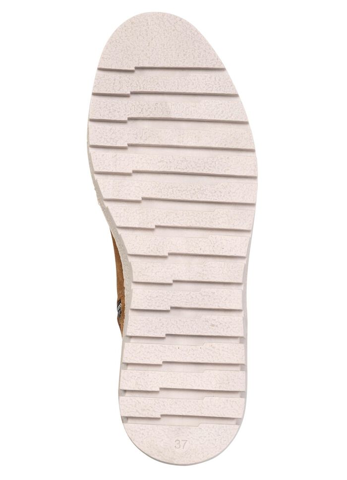 ELENA EDEN, warme Damen-Stiefeletten, Winterschuhe, Weite H, mit herausnehmbarem Fu&szlig;bett BRAUN