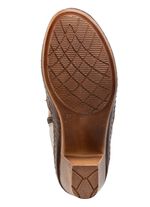 Gemini, modische Damen-Stiefeletten, Winterschuhe, Weite G, mit Reissverschluss BRAUN-KIESEL