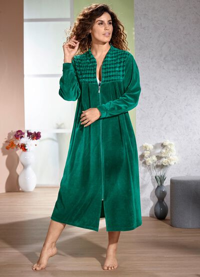 Hausmantel mit toller Struktur 