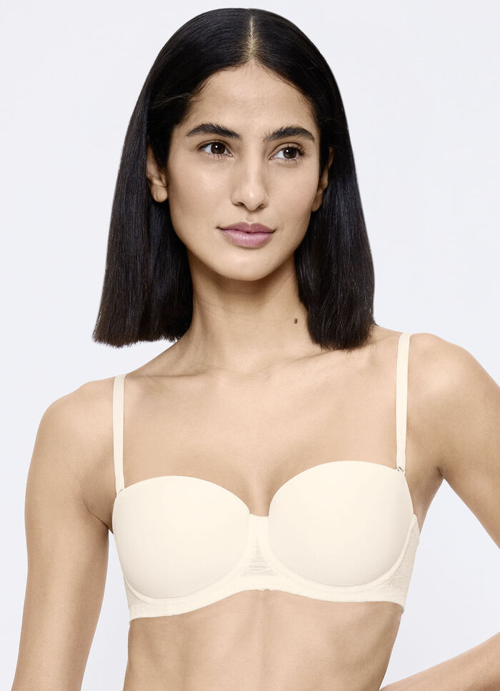 Triumph Singature Sheer-Bügel-BH mit abnehmbaren Trägern ECRU