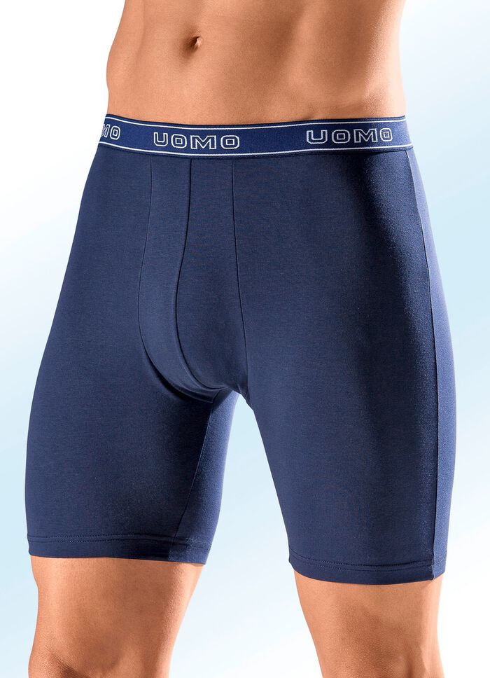 Viererpack Longpants mit Elastikbund 