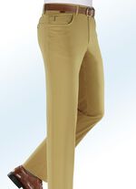 &laquo;Francesco Botti&raquo;-Hose mit Hemdenstopper MAISGELB