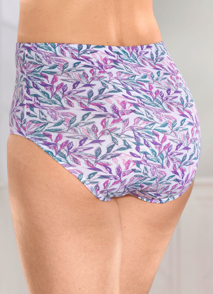 Viererpack Slips mit Gummizug im Bund 